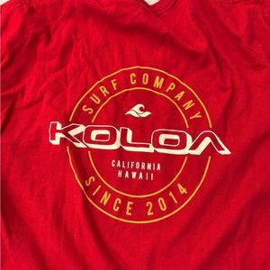 Red Short Sleeve Tee